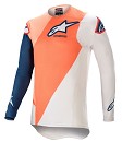 ALPINESTARS Youth Racer Blaze Jersey Orange / Dark Blue Size XL