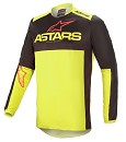 ALPINESTARS Fluid Tripple Jersey Black / Yellow Fluo / Bright Red Size S
