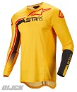 ALPINESTARS Jersey Supertech Blaze Warm Yellow / Black / Red Fluo Size L