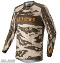 ALPINESTARS Jersey Racer Tactical Military Sand / Camo / Tangerine Size S