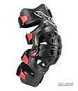 ALPINESTARS Bionic-10 Carbon Knee Right  Black / Red Size M
