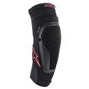 ALPINESTARS BIONIC FLEX KNEE PROTECTOR BLACK RED