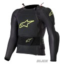 ALPINESTARS Bionic Plus Youth Protection Jacket Black / Yellow Fluor