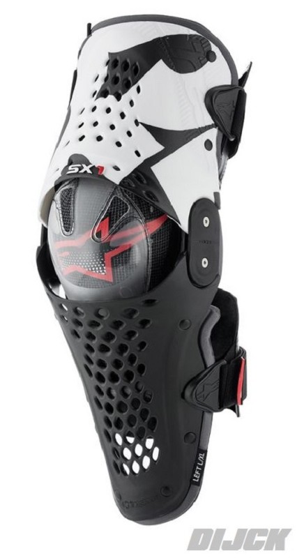 NEW ALPINESTARS SX-1 GRAY BLACK YOUTH KIDS KNEEGUARDS KNEE GUARDS MOTOCROSS BMX 