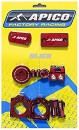 APICO Factory Bling Pack RMZ250 07-24 / RMZ450 05-24 RED