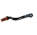 APICO Forged Gear Pedal BLACK / ORANGE  KTM/HQV/GAS SX-F/FC250-350 16-26, EXC-F/FE250-350 11-26, MC-F/EC-F250-350 21-26, SX-F/FC450 23-26