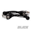 APICO Flexi Lever Set HONDA CRF450 21-26 BLACK