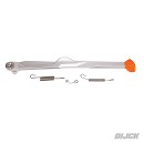 SIDESTAND KTM EXC/EXCF 24-25 / TE/FE 24-25 SILVER  + ORANGE  TIP