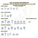 BOLT Full Plastic Fastener kit KX125/250 03-07 / KXF250 04-16 / KXF450 04-15