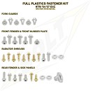 BOLT Full Plastic Fastener kit KTM EXC ALL 04-07