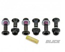 BOLT Sprocket Fastening Kit Black (6 pc)