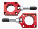BOLT KAWA Chain Adjuster KX125/250 04-07 / KXF250 04-16 / KXF450 04-15 RED