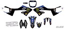 D'Cor Graphic Kit YZ125/250 22-23 Star Yamaha