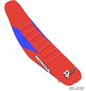 D'Cor Seatcover CRF250 22-26 / CRF450 21-26 Honda Red / Blue