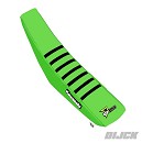 D'Cor Seatcover KXF250 21-26 / KXF450 19-26 Green Side + Green Top + Black Ribs Kawasaki
