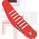 D'Cor Seatcover GASGAS MC125-450 21-23 Red + White Ribs