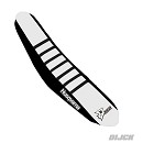 D'Cor Seatcover HUSQVARNA TC/FC125-450 23-26 / TE/FE 250-501 24-26 Black + White Top + Black Ribs