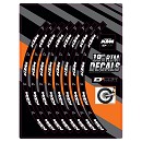 D'Cor Rim Decals 19 Rear KTM Logos