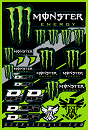 D'Cor Decal Sheet Monster