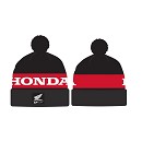 D'Cor Honda Beanie Stripe Red OS