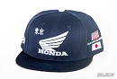 D'Cor Honda Hat Factory Snap-Back Navy One Size