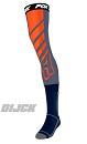 FOX Mach One Knee Brace Sock Orange / Gray Size M