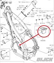 KAWA OEM Engine Guard Left KXF250 17-20