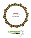 KX OEM Koppelings Platen Kurk KXF450 17-18