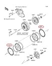 KX OEM Koppelings Platen Kurk KXF450 10-16 (2)+ 19 OEM (1)