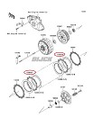 KX OEM Koppelings Platen Kurk KXF450 10- 16 + KXF450 19-..