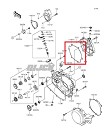 KAWA OEM Koppelingsdeksel Pakking KX80/85 98-13