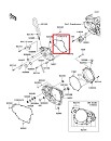 KX OEM Ontstekingsdeksel Pakking KXF450 09-15