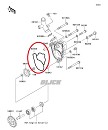 KX OEM Pakking Waterpomp KXF250 04-23