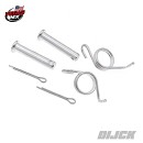 VEGAS MX Footpegs Pinset + Springs CR/KX/RM/YZ 10mm