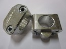 MINO Handlebar Universal Adaptor Kit 28,6mm Silver