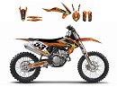 BLACKBIRD Graphic Kit SX/SXF 16-18 / EXC/EXC-F 17-18 Rockstar