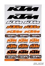 Enjoy Graphic Sheet KTM White