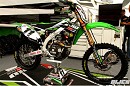 N-STYLE Graphic Jeff Ward Racing Team kit White Background KXF450 12-15