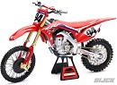 NewRay Ken Roczen HRC Honda CRF450 Toy Model Replica Schaal 1:6 (Groot!)