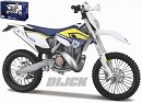 Maisto Husqvarna Mini Motor FE 501 Enduro Toy Model Replica Schaal 1:12
