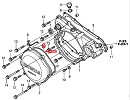 HONDA OEM O-Ring Clutch Cover CR250 02-07