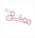 KTM OEM Crankshaft Repair Kit SXF250/350 15-23 / EXC-F250/350 15-23 ( NJ206 ECP/HN3C4HVA624 )