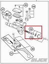 KTM OEM Clutch Master Cylinder Repair Kit SX125/150 16-19 / SXF250/350/450 16-18 / EXC-F250/350/450 16-19 BREMBO