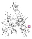 YZ OEM Voetpakking YZ125 22-26