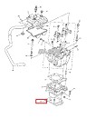 YAMAHA OEM Voetpakking YZF250 14-18