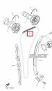 YAMAHA OEM Distributieketting YZF250 24-26