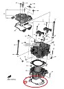 YZ OEM Base Gasket YZF250 19-26