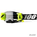 100% Goggle Armega Forecast Black Clear Lens + Roll-Off