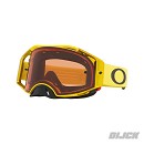 OAKLEY Airbrake MX Goggle Moto Yellow Prizm Bronze Lens