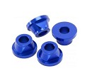 ZETA Alu Cone Set KXF250/450 12-24  4pcs BLUE